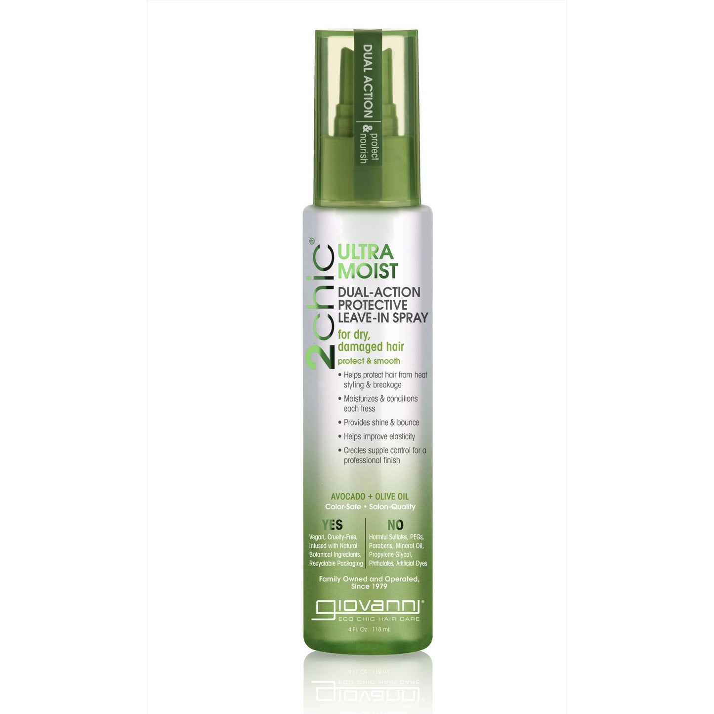 2chic® ULTRA-MOIST DUAL-ACTION PROTECTIVE LEAVE-IN SPRAY