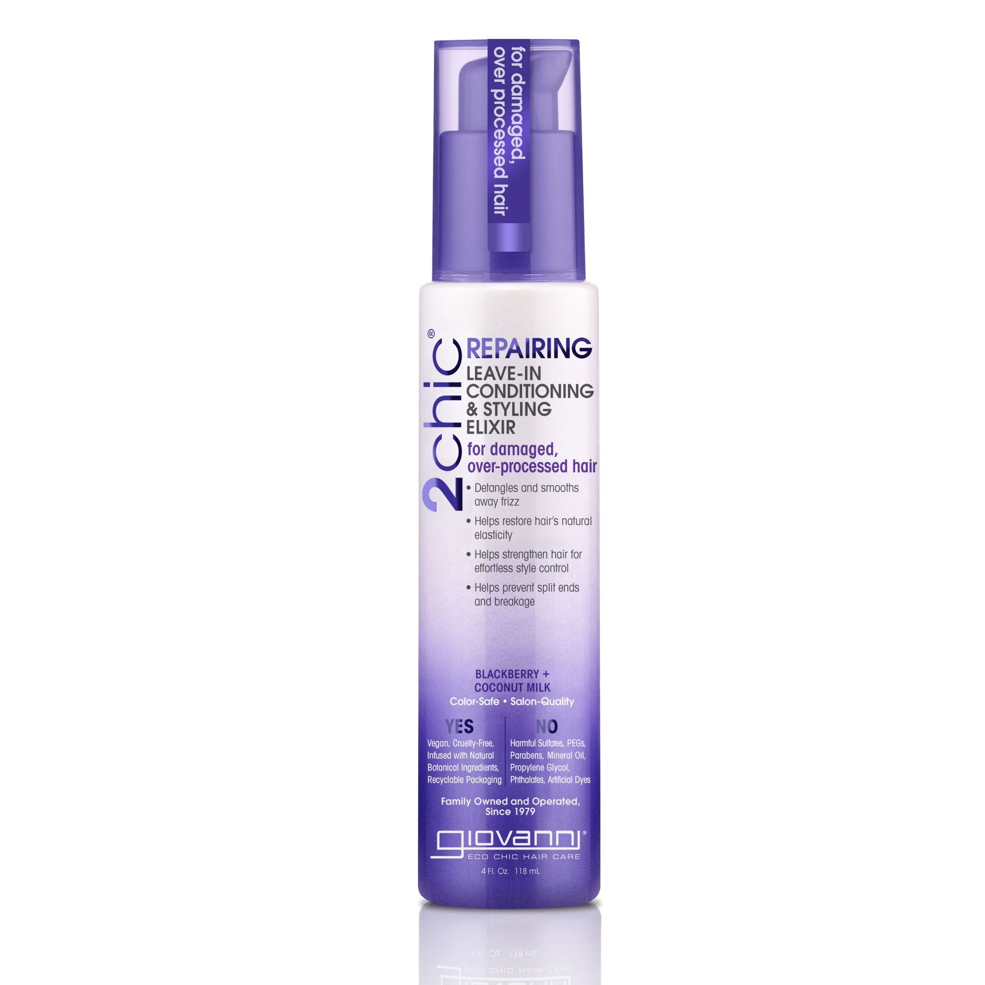 2chic® REPAIRING LEAVE-IN CONDITIONING & STYLING ELIXIR