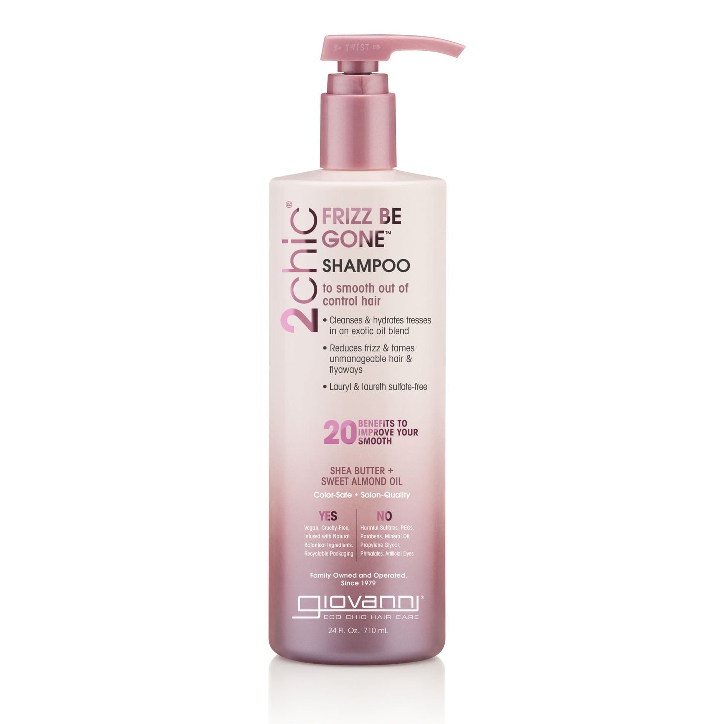2chic® FRIZZ BE GONE™ SHAMPOO - 2 Sizes