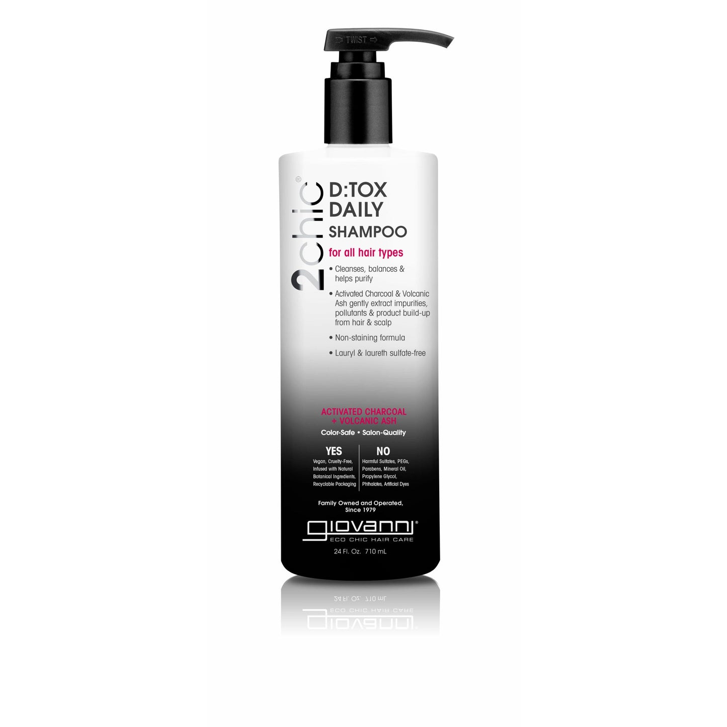 2chic® D:TOX® DAILY SHAMPOO - 2 Sizes