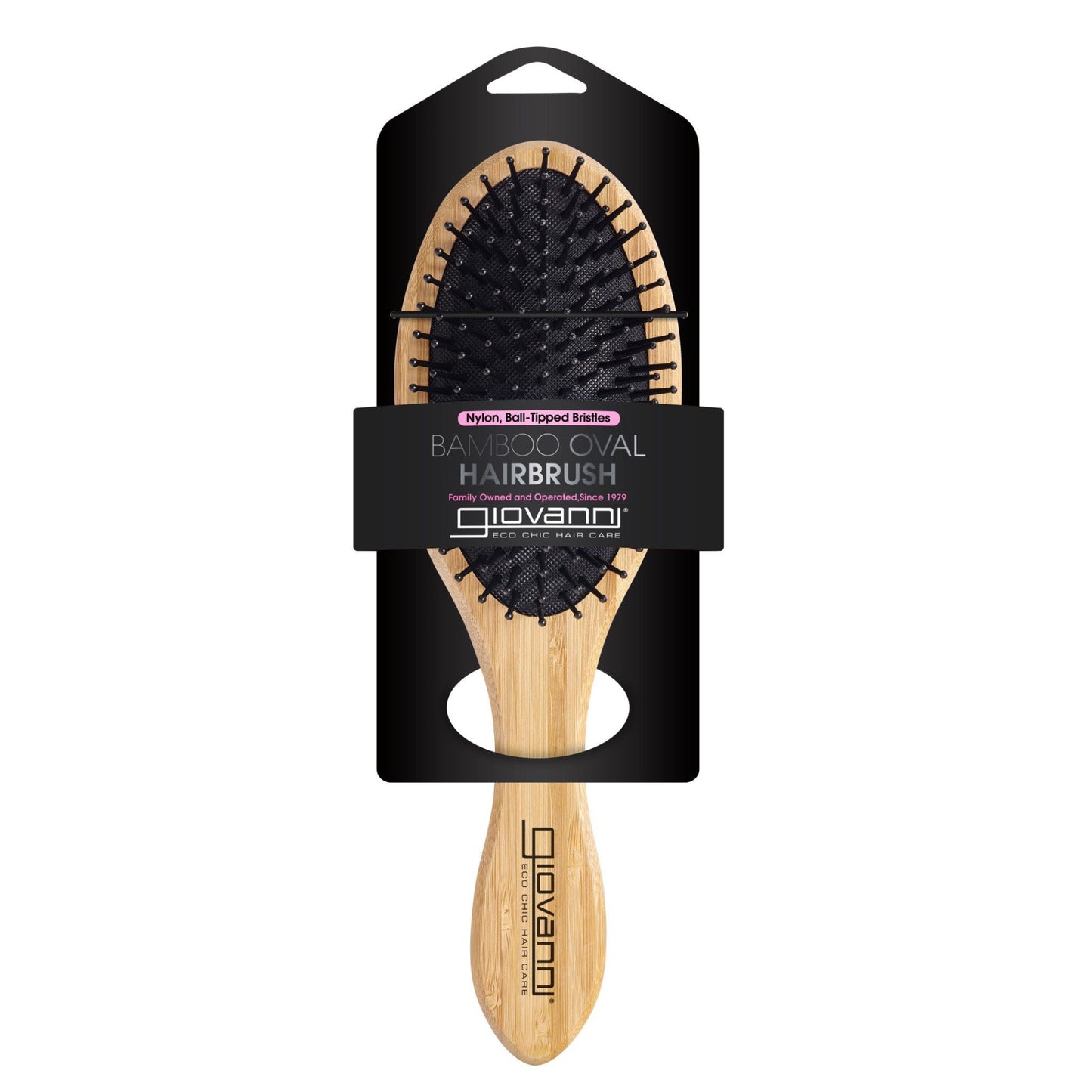 BAMBOO OVAL HAIRBRUSH