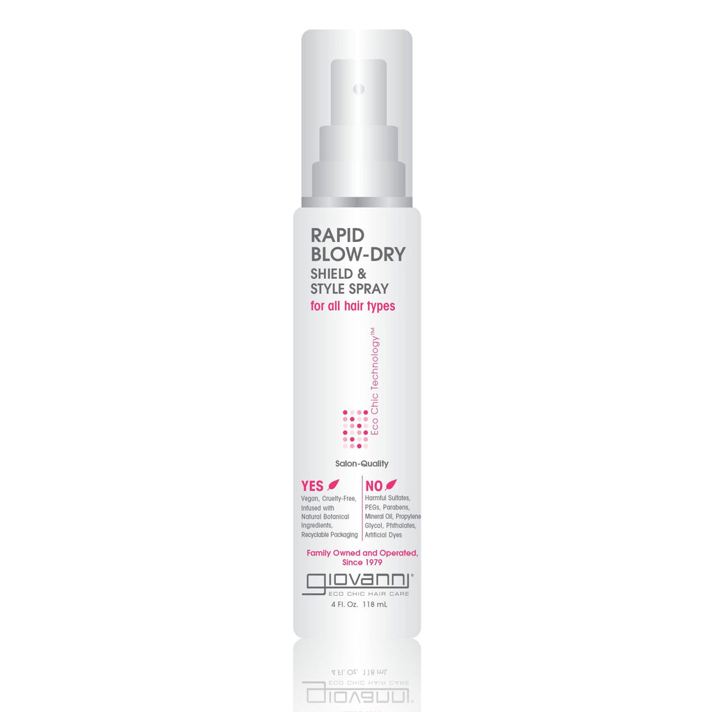 RAPID BLOW-DRY SHIELD AND STYLE SPRAY