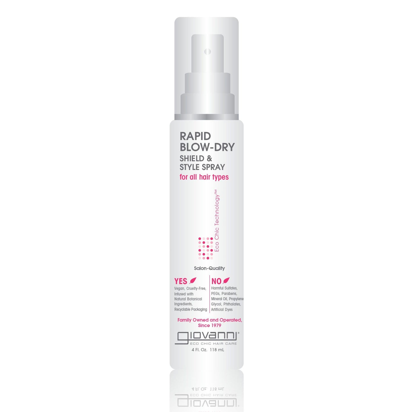 RAPID BLOW-DRY SHIELD AND STYLE SPRAY
