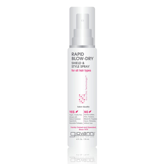 RAPID BLOW-DRY SHIELD AND STYLE SPRAY