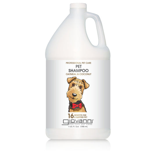 PROFESSIONAL PET SHAMPOO - OATMEAL & COCONUT - 128 oz (gallon)