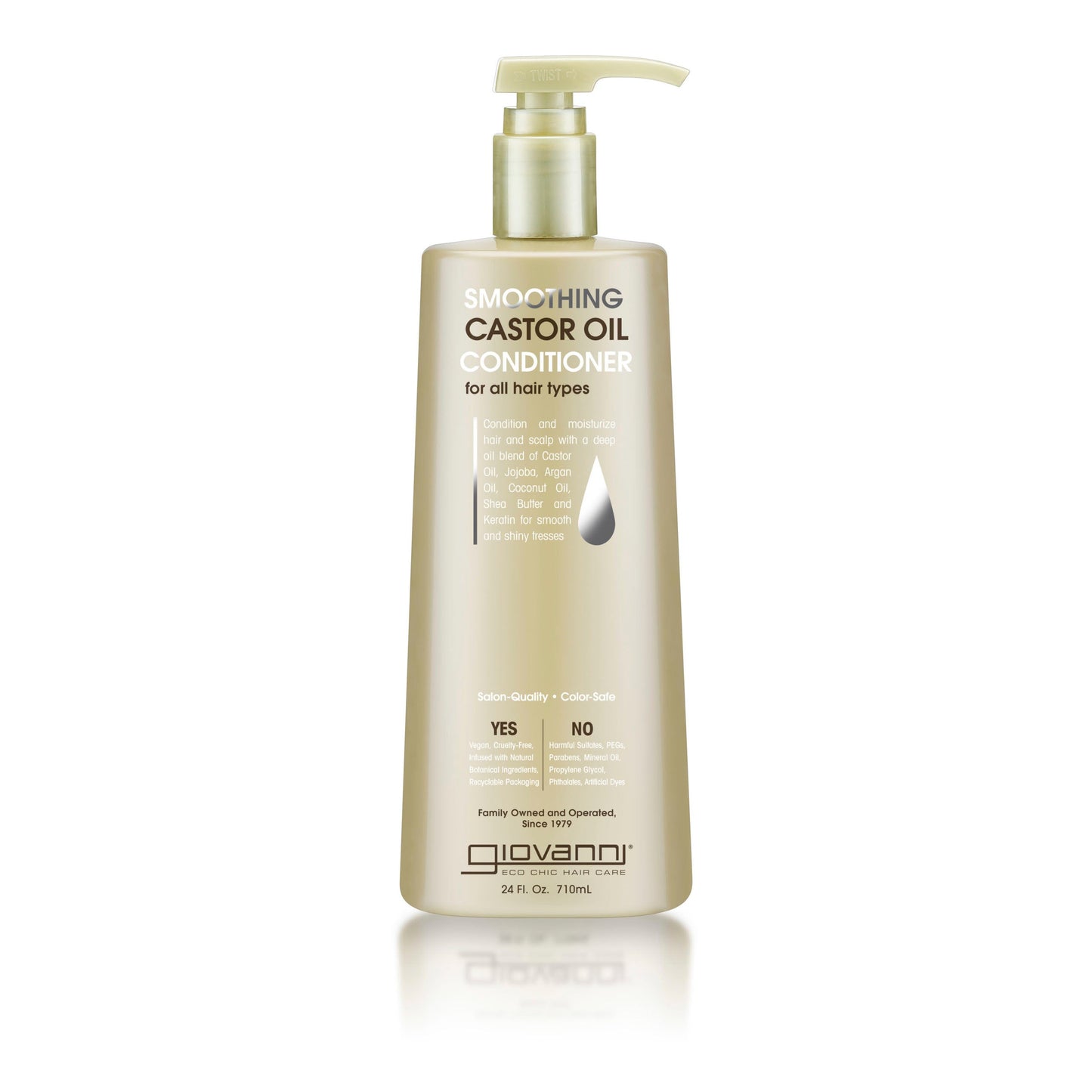 SMOOTHING CASTOR OIL CONDITIONER - 2 Sizes