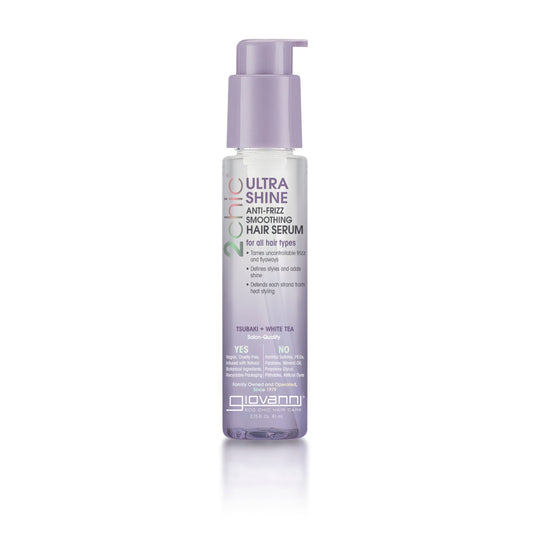 2chic® ULTRA-SHINE ANTI-FRIZZ SMOOTHING HAIR SERUM