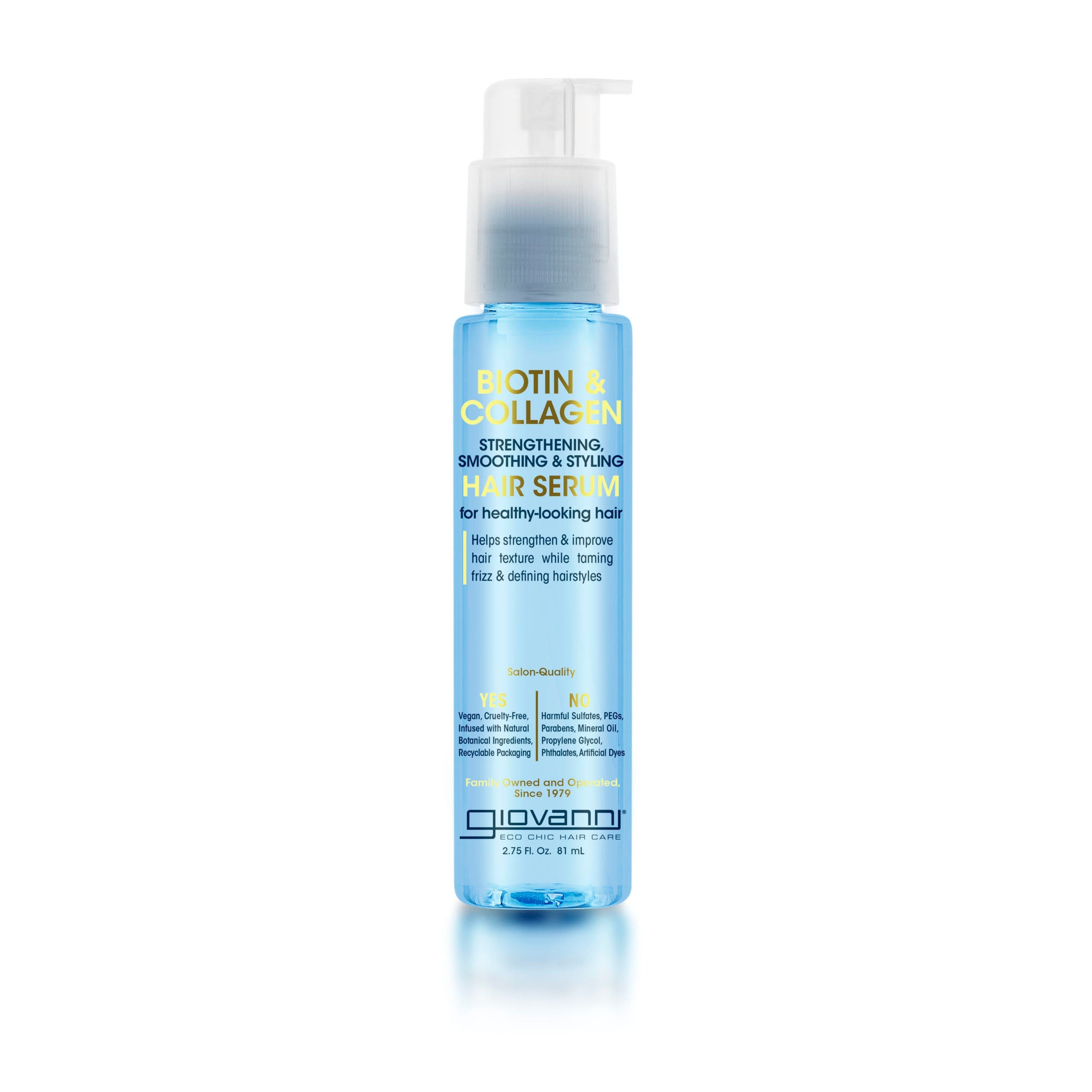 BIOTIN & COLLAGEN STRENGTHENING SMOOTHING & STYLING HAIR SERUM