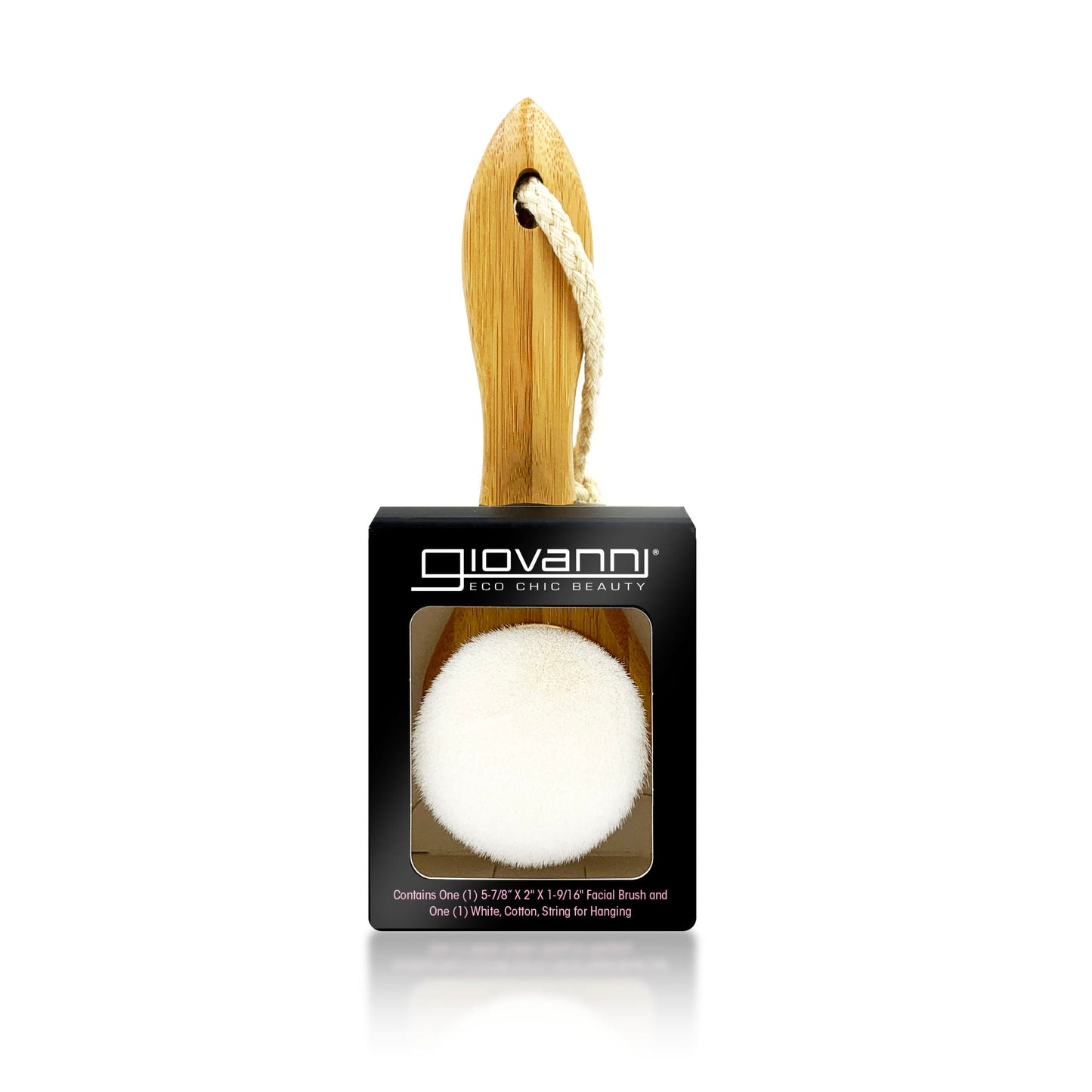 BAMBOO FACIAL CLEANSING BRUSH