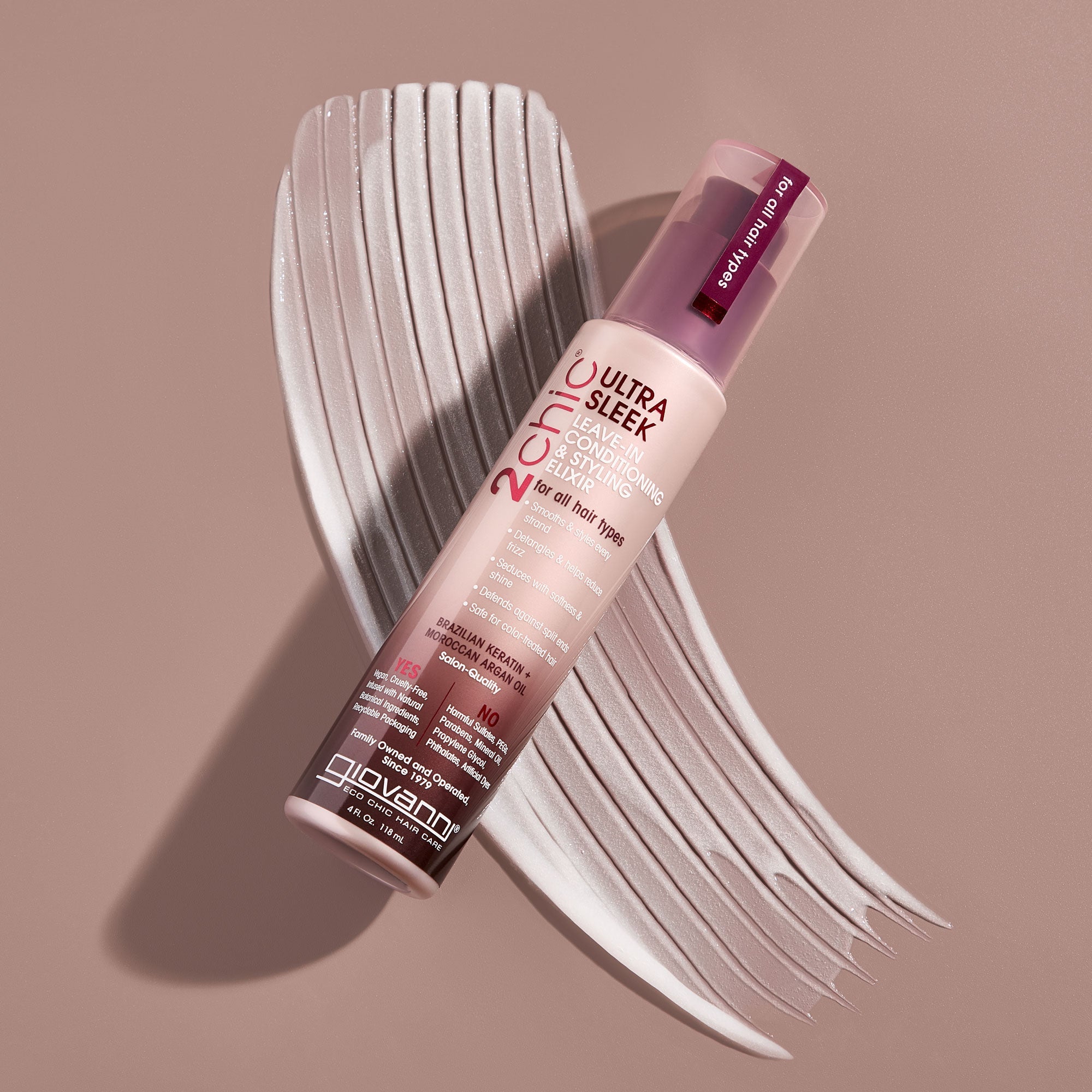 2chic® ULTRA-SLEEK LEAVE-IN CONDITIONING & STYLING ELIXIR