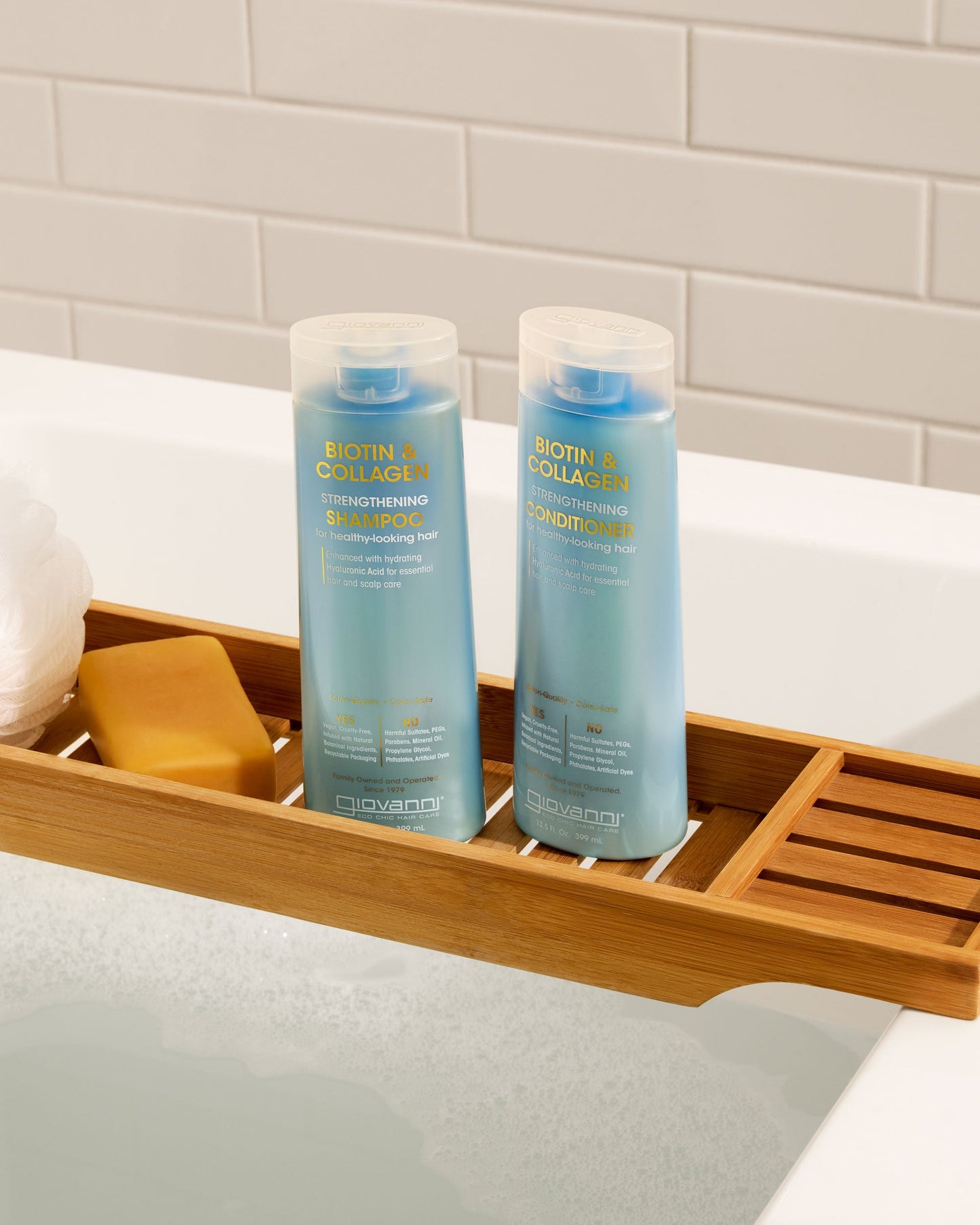 BIOTIN & COLLAGEN STRENGTHENING SHAMPOO - 2 Sizes