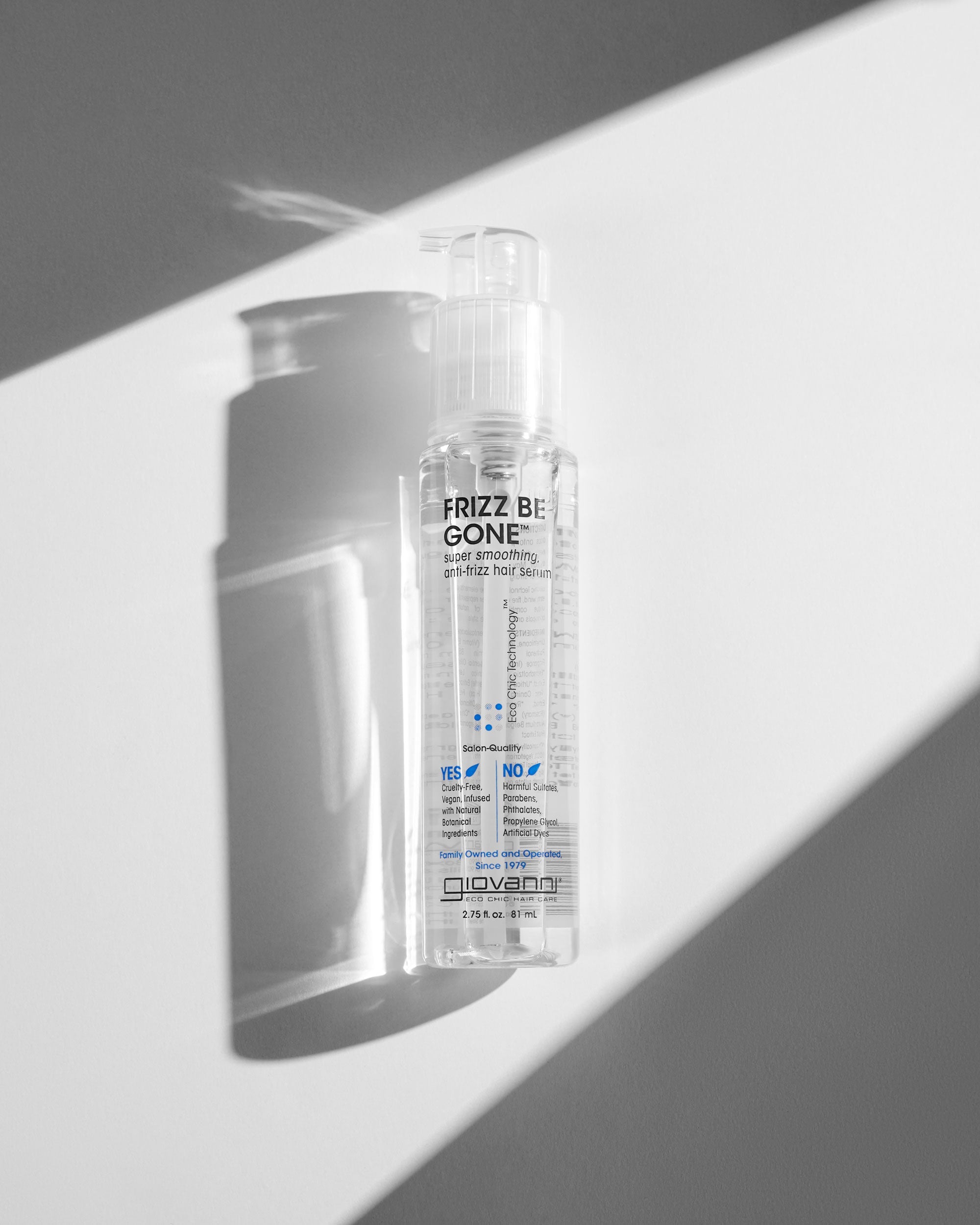 FRIZZ BE GONE™ SUPER-SMOOTHING, ANTI -FRIZZ HAIR SERUM