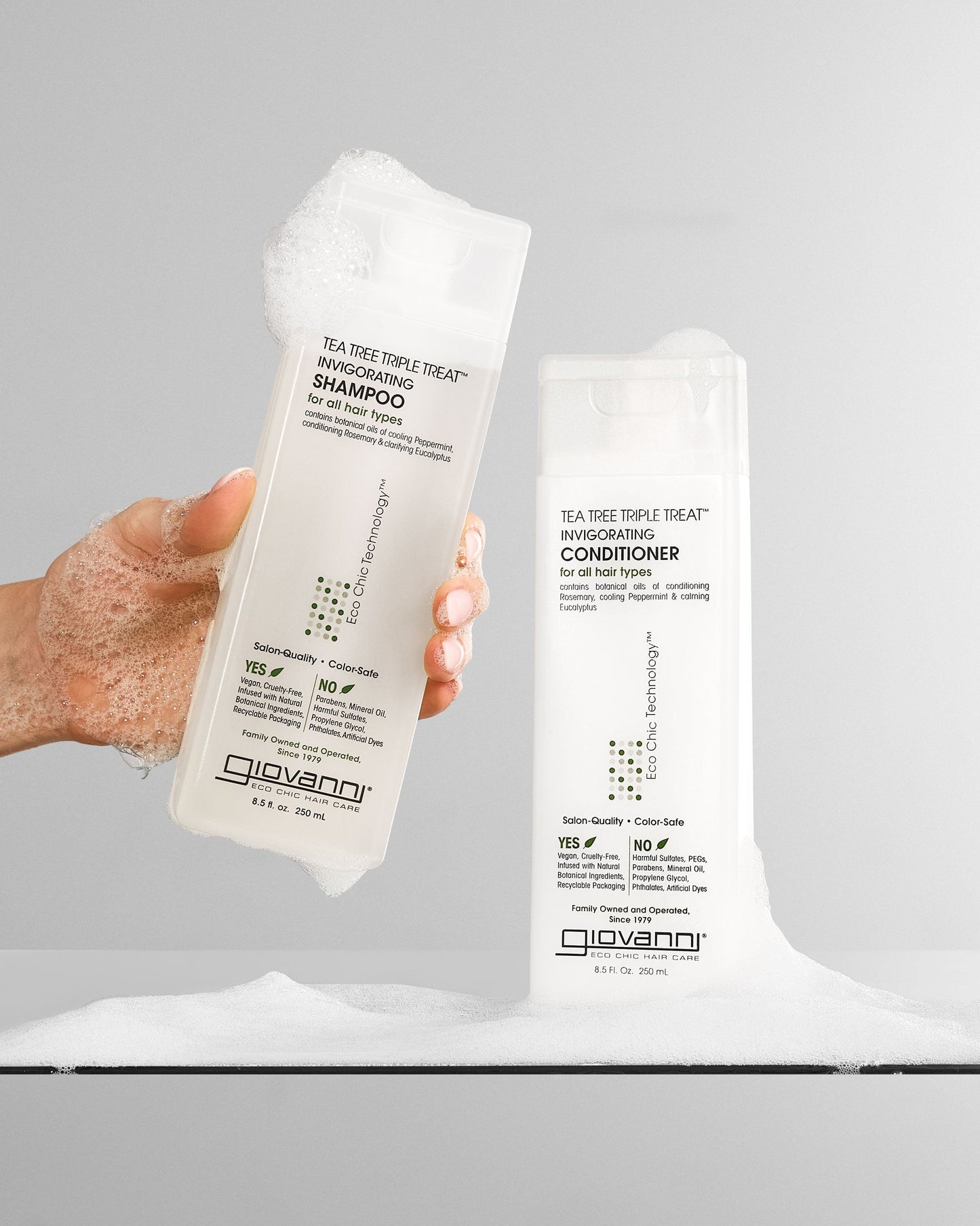 TEA TREE TRIPLE TREAT™ INVIGORATING SHAMPOO - 2 Sizes