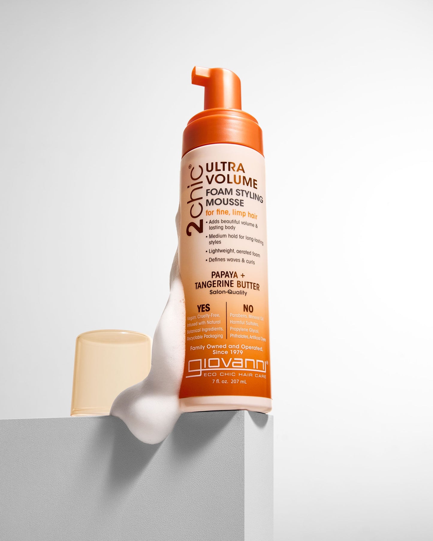 2chic® ULTRA-VOLUME FOAM STYLING MOUSSE