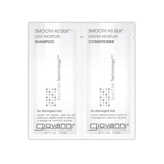 Smooth as Silk Deep Moisture Shampoo/Conditioner Sample