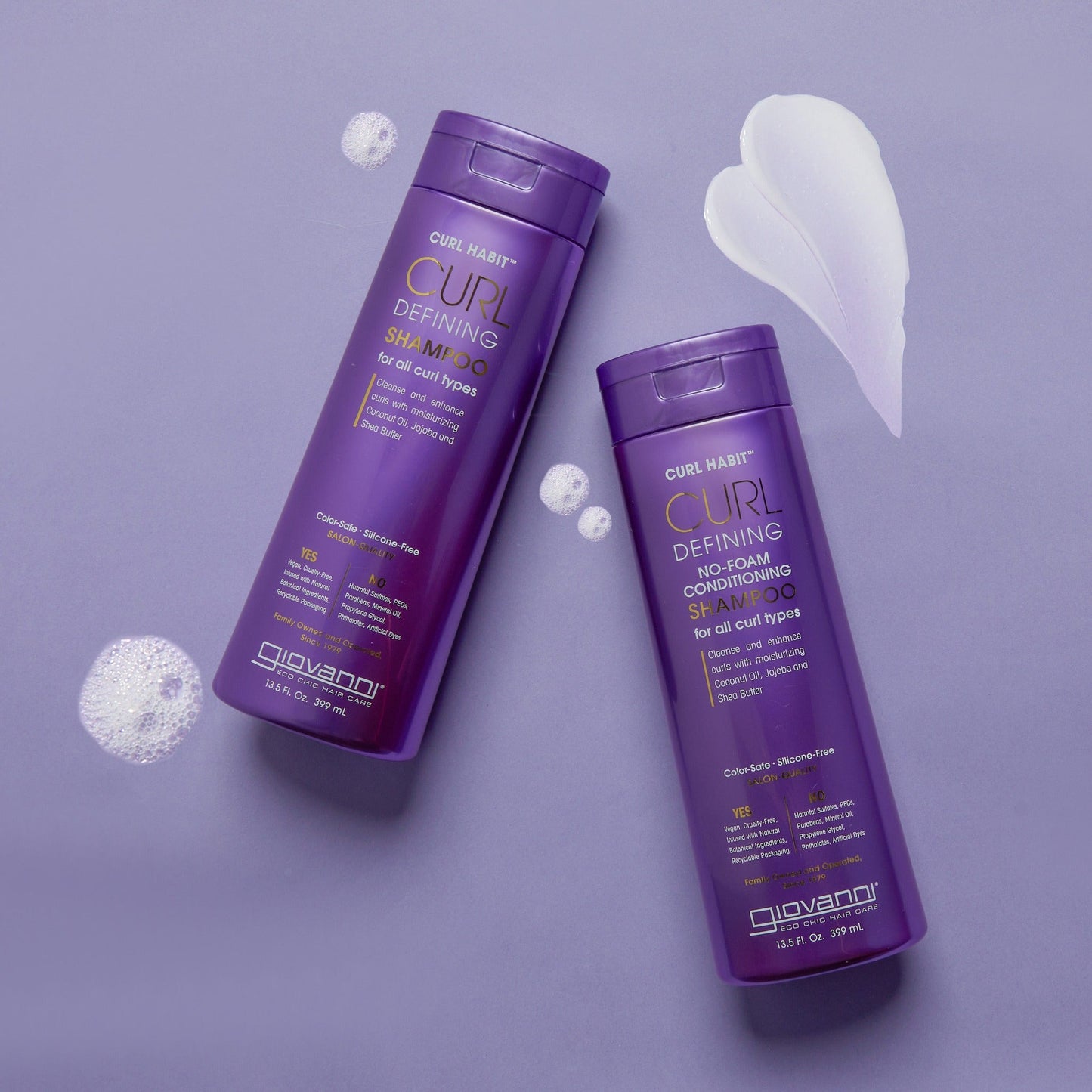 CURL HABIT™ CU‎RL DEFINING NO-FOAM CONDITIONING SHAMPOO - 2 Sizes