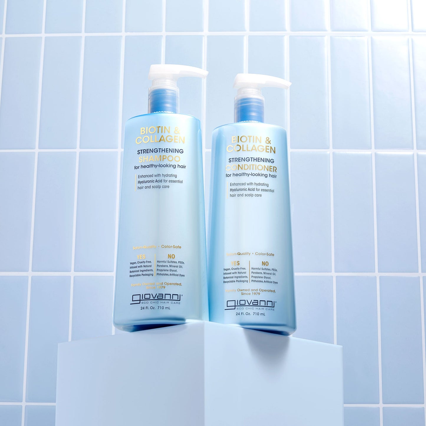 BIOTIN & COLLAGEN STRENGTHENING SHAMPOO - 2 Sizes