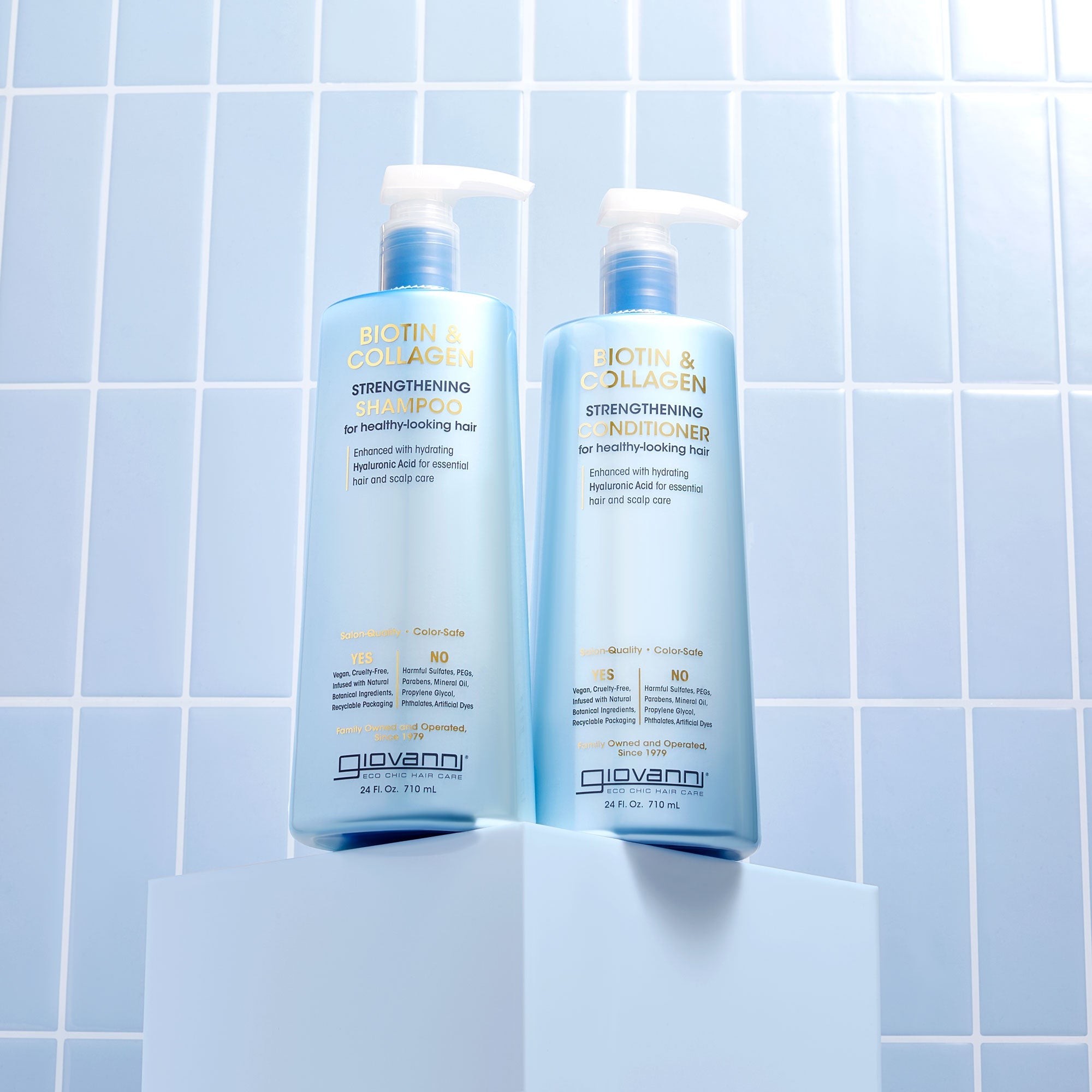 BIOTIN & COLLAGEN STRENGTHENING SHAMPOO - 2 Sizes